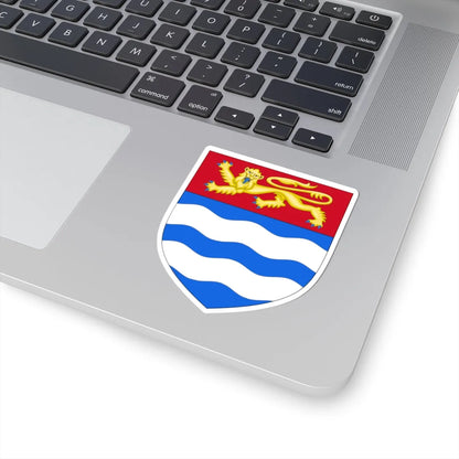Arms of Lyme Regis (England) (Coat of Arms) STICKER Vinyl Kiss-Cut Decal - The Sticker Space