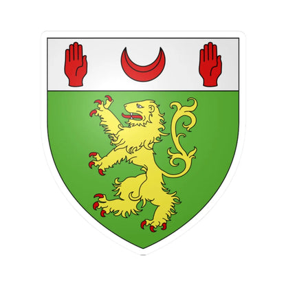 Arms of MacCartan (Ireland) (Coat of Arms) STICKER Vinyl Kiss-Cut Decal 2 Inch White - The Sticker Space