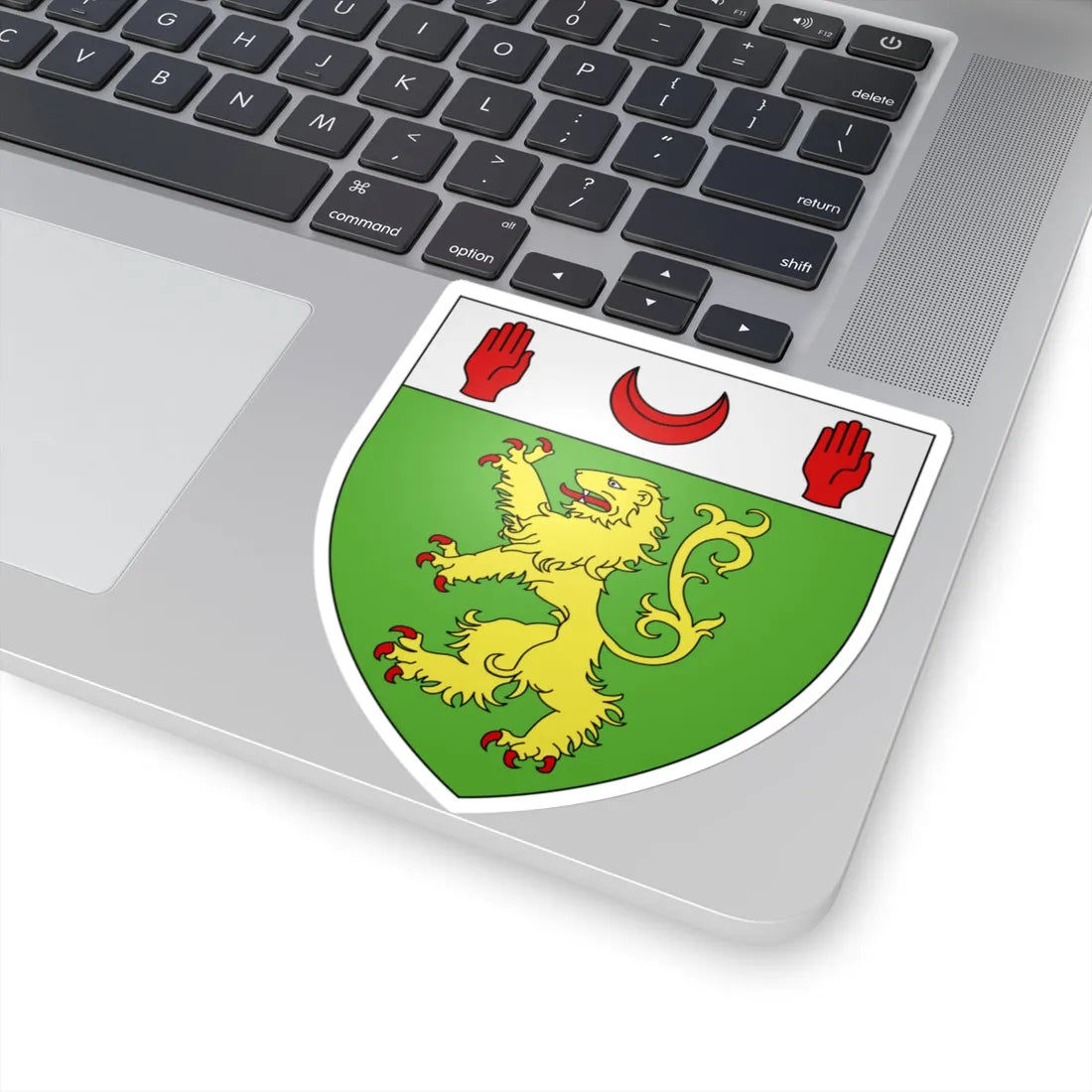 Arms of MacCartan (Ireland) (Coat of Arms) STICKER Vinyl Kiss-Cut Decal - The Sticker Space