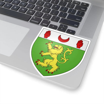 Arms of MacCartan (Ireland) (Coat of Arms) STICKER Vinyl Kiss-Cut Decal - The Sticker Space