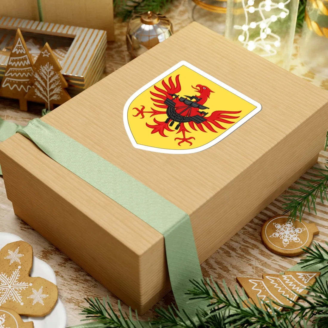 Arms of MacDonald of MacDonald (Scotland) (Coat of Arms) STICKER Vinyl Kiss-Cut Decal - The Sticker Space