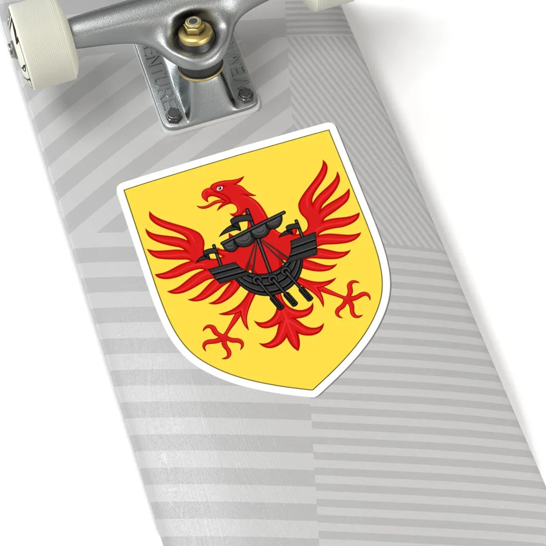 Arms of MacDonald of MacDonald (Scotland) (Coat of Arms) STICKER Vinyl Kiss-Cut Decal - The Sticker Space