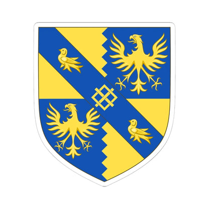 Arms of Magdalene College Cambridge (England) (Coat of Arms) STICKER Vinyl Kiss-Cut Decal 6 Inch White - The Sticker Space