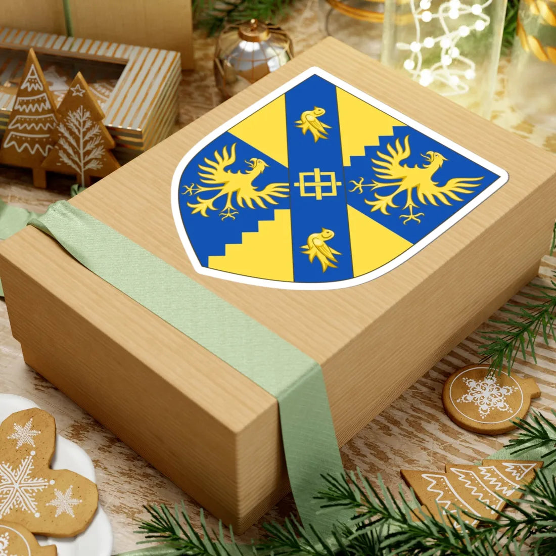 Arms of Magdalene College Cambridge (England) (Coat of Arms) STICKER Vinyl Kiss-Cut Decal - The Sticker Space