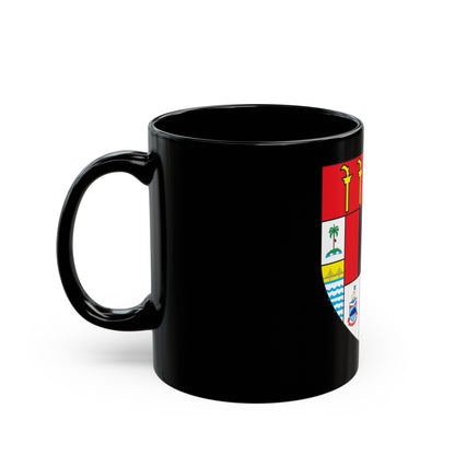 Arms of Malaysia - Black Coffee Mug-The Sticker Space