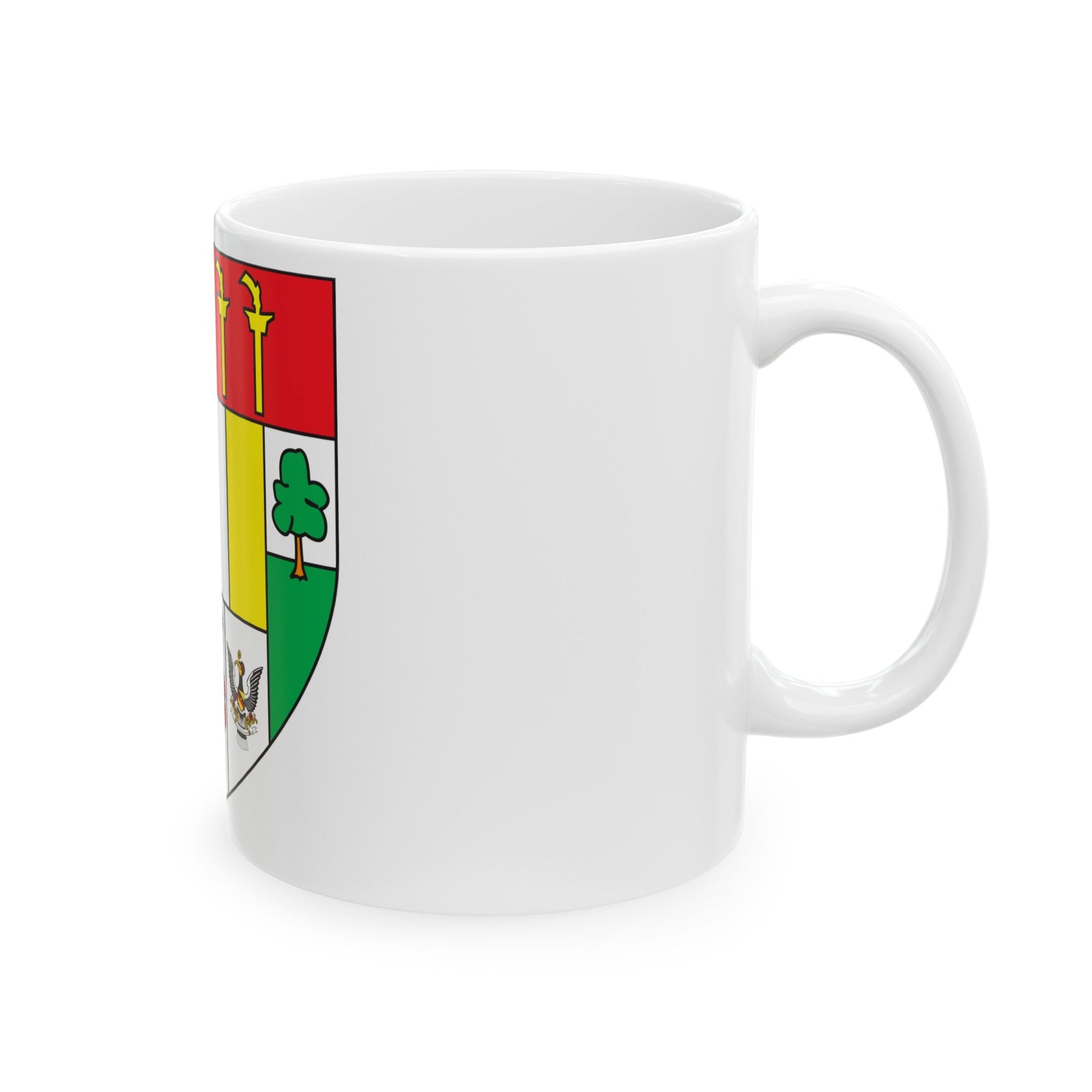 Arms of Malaysia - White Coffee Mug-The Sticker Space