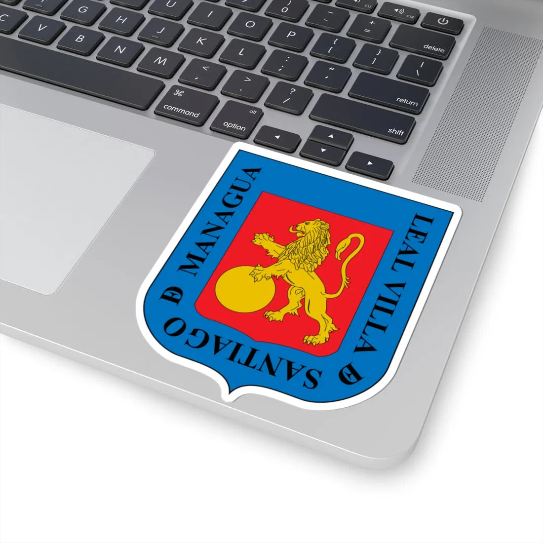 Arms of Managua (Nicaragua) (Coat of Arms) STICKER Vinyl Kiss-Cut Decal - The Sticker Space
