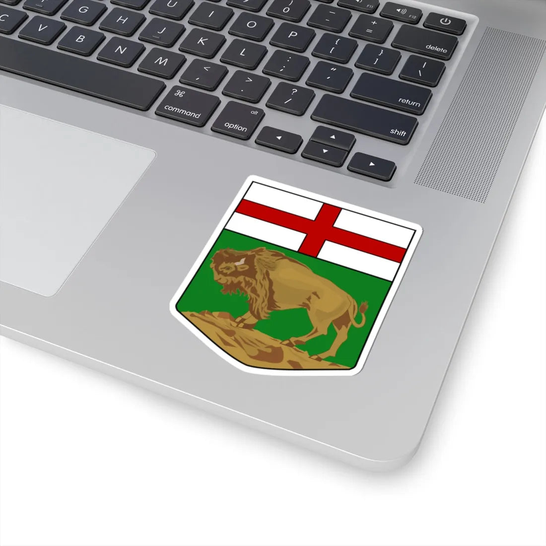Arms of Manitoba (Canada) (Coat of Arms) STICKER Vinyl Kiss-Cut Decal - The Sticker Space