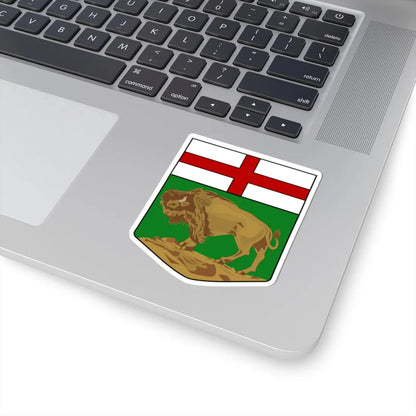 Arms of Manitoba (Canada) (Coat of Arms) STICKER Vinyl Kiss-Cut Decal - The Sticker Space