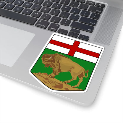 Arms of Manitoba (Canada) (Coat of Arms) STICKER Vinyl Kiss-Cut Decal - The Sticker Space