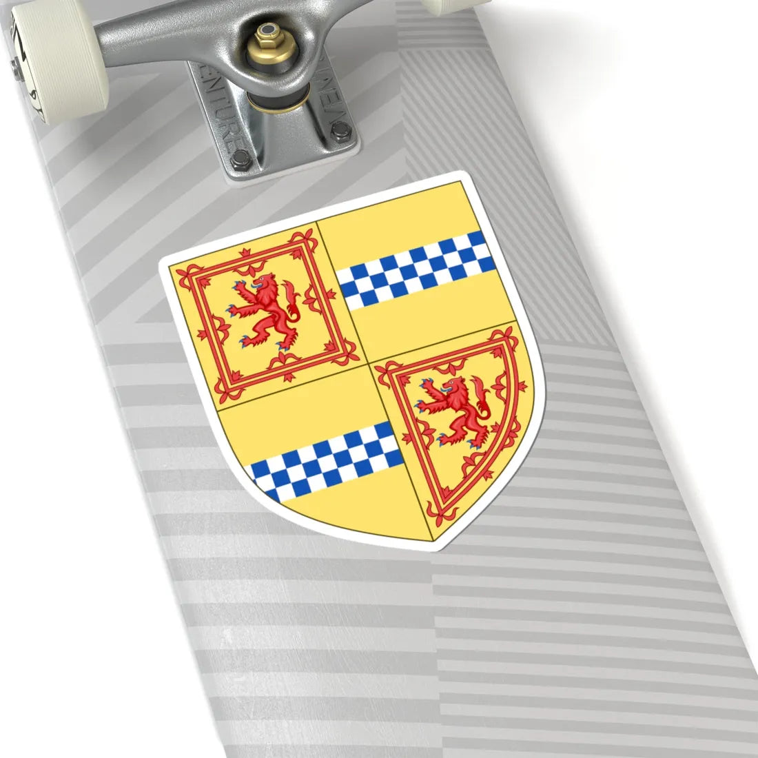 Arms of Marjorie Bruce Princess of Scotland (Scotland) (Coat of Arms) STICKER Vinyl Kiss-Cut Decal - The Sticker Space