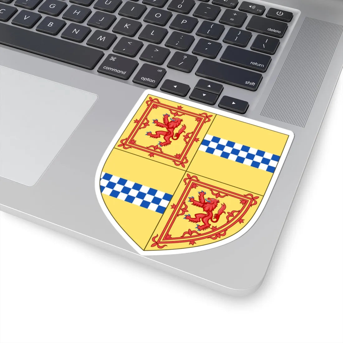 Arms of Marjorie Bruce Princess of Scotland (Scotland) (Coat of Arms) STICKER Vinyl Kiss-Cut Decal - The Sticker Space