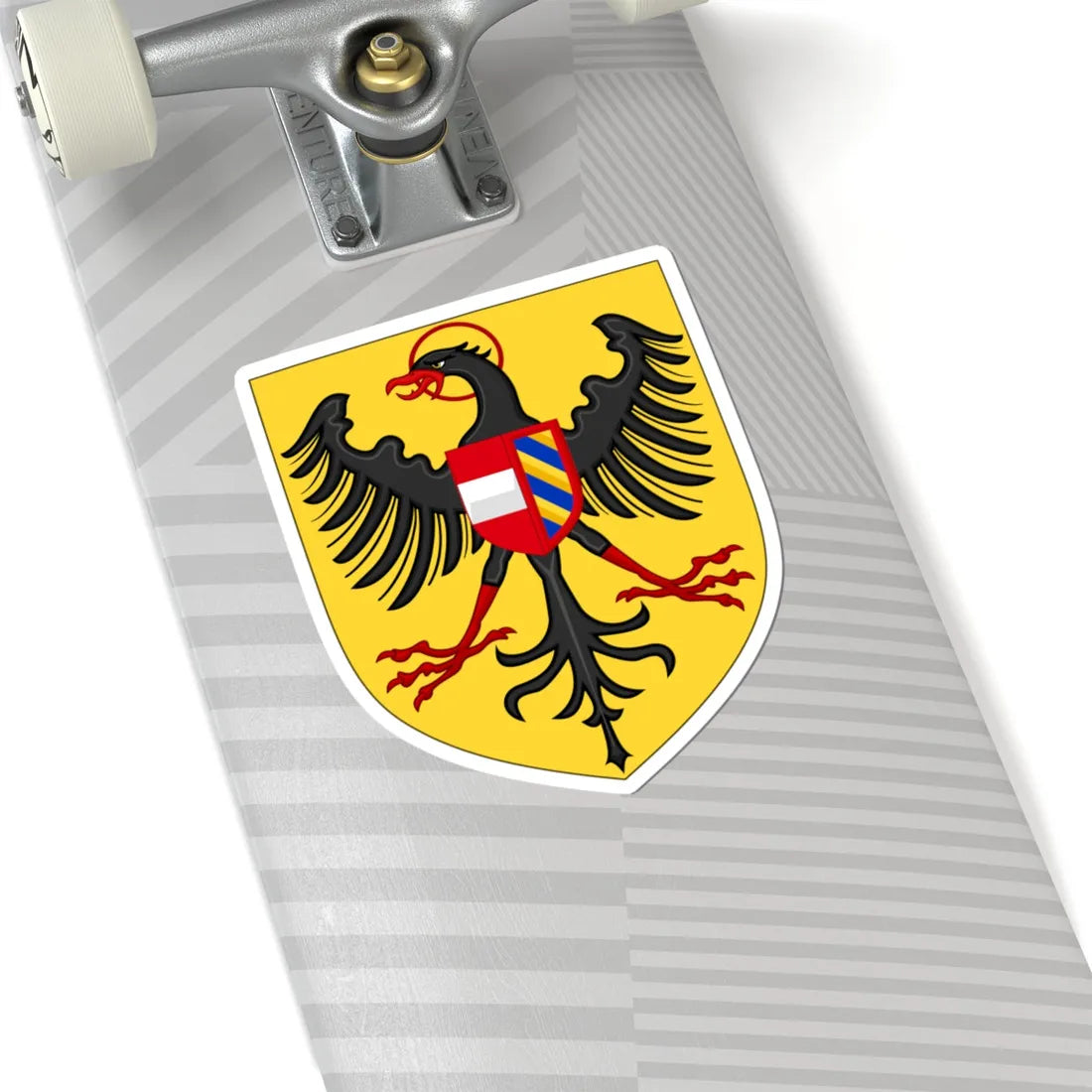 Arms of Maximilian I of Habsburg King of the romans (Austria) (Coat of Arms) STICKER Vinyl Kiss-Cut Decal - The Sticker Space