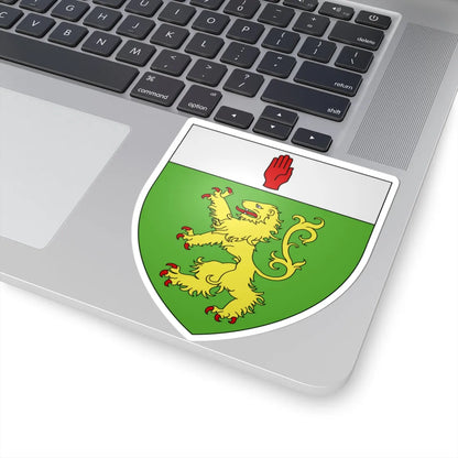 Arms of McGuinness (Ireland) (Coat of Arms) STICKER Vinyl Kiss-Cut Decal - The Sticker Space