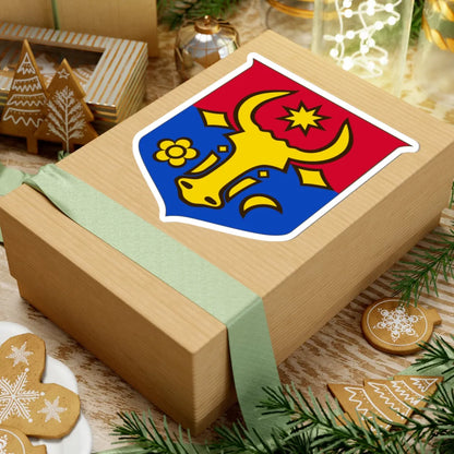 Arms of Moldova (Moldova) (Coat of Arms) STICKER Vinyl Kiss-Cut Decal - The Sticker Space