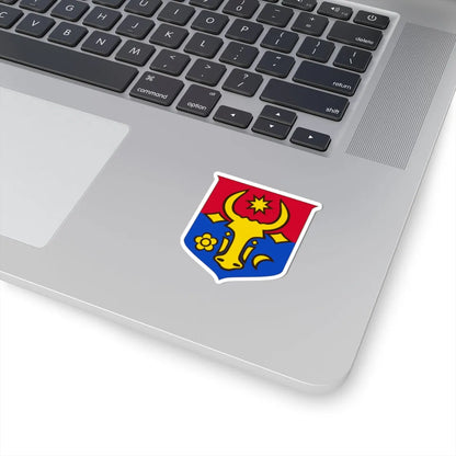 Arms of Moldova (Moldova) (Coat of Arms) STICKER Vinyl Kiss-Cut Decal - The Sticker Space