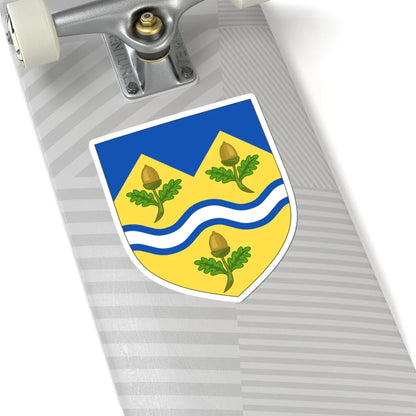 Arms of Mole Valley District Council (England) (Coat of Arms) STICKER Vinyl Kiss-Cut Decal - The Sticker Space