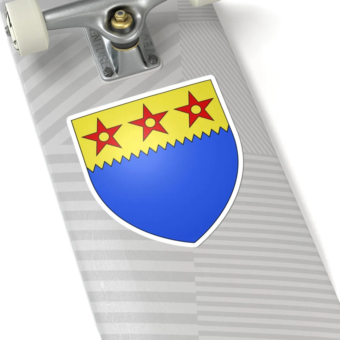 Arms of Moore of Drogheda (Ireland) (Coat of Arms) STICKER Vinyl Kiss-Cut Decal - The Sticker Space