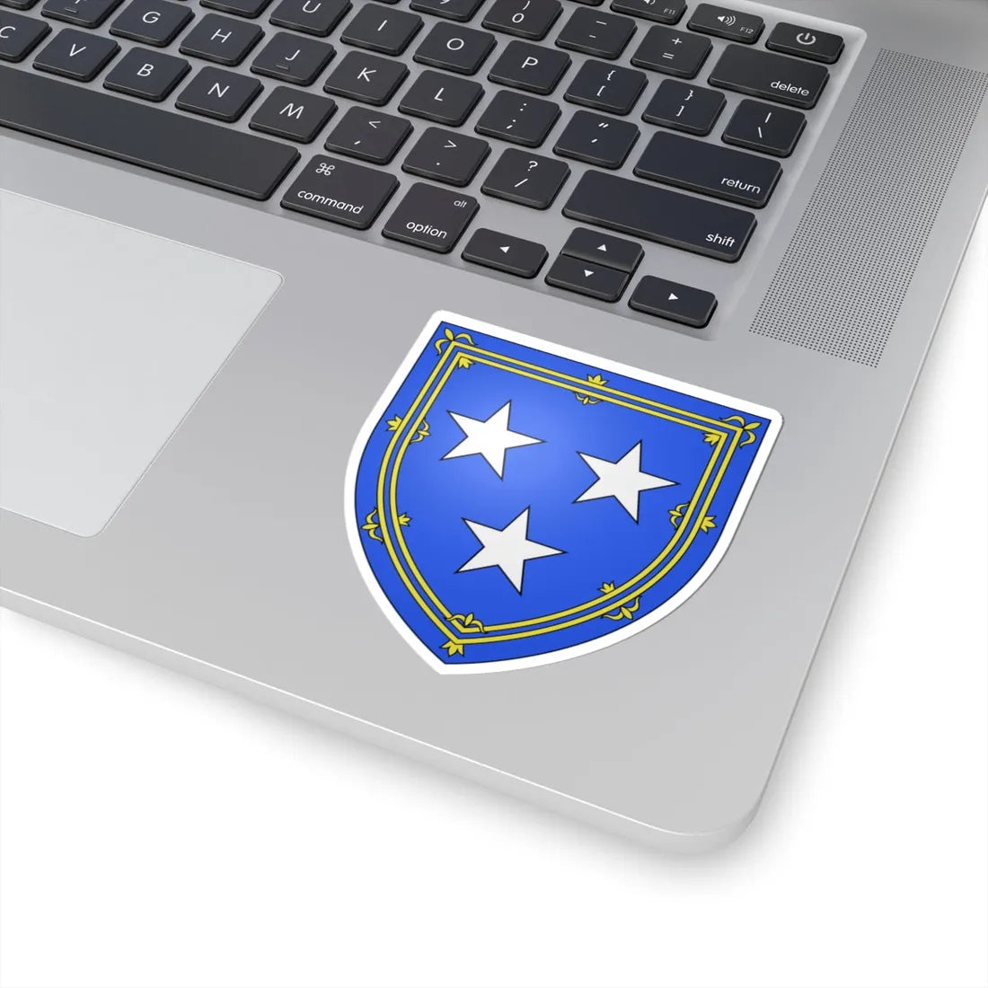 Arms of Murray modern (Scotland) (Coat of Arms) STICKER Vinyl Kiss-Cut Decal - The Sticker Space