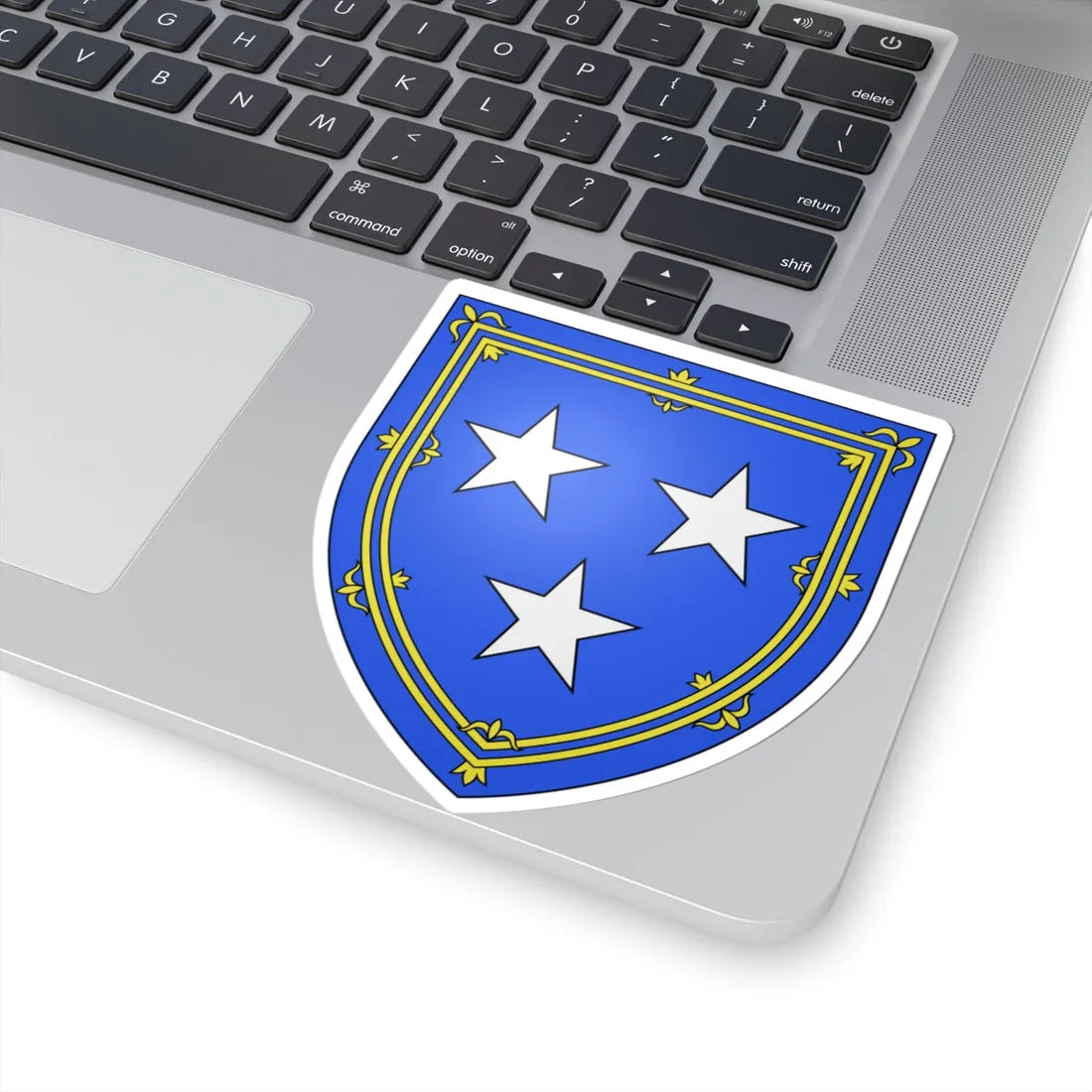 Arms of Murray modern (Scotland) (Coat of Arms) STICKER Vinyl Kiss-Cut Decal - The Sticker Space