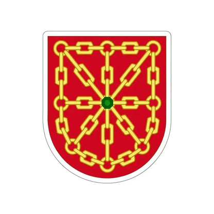Arms of Navarre STICKER Vinyl Die-Cut Decal 4 Inch - The Sticker Space