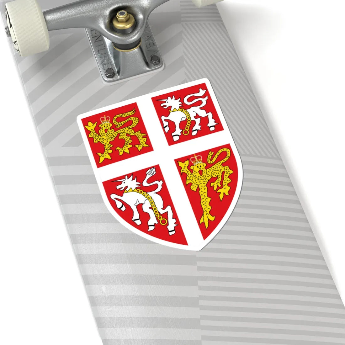 Arms of Newfoundland and Labrador (Canada) (Coat of Arms) STICKER Vinyl Kiss-Cut Decal - The Sticker Space