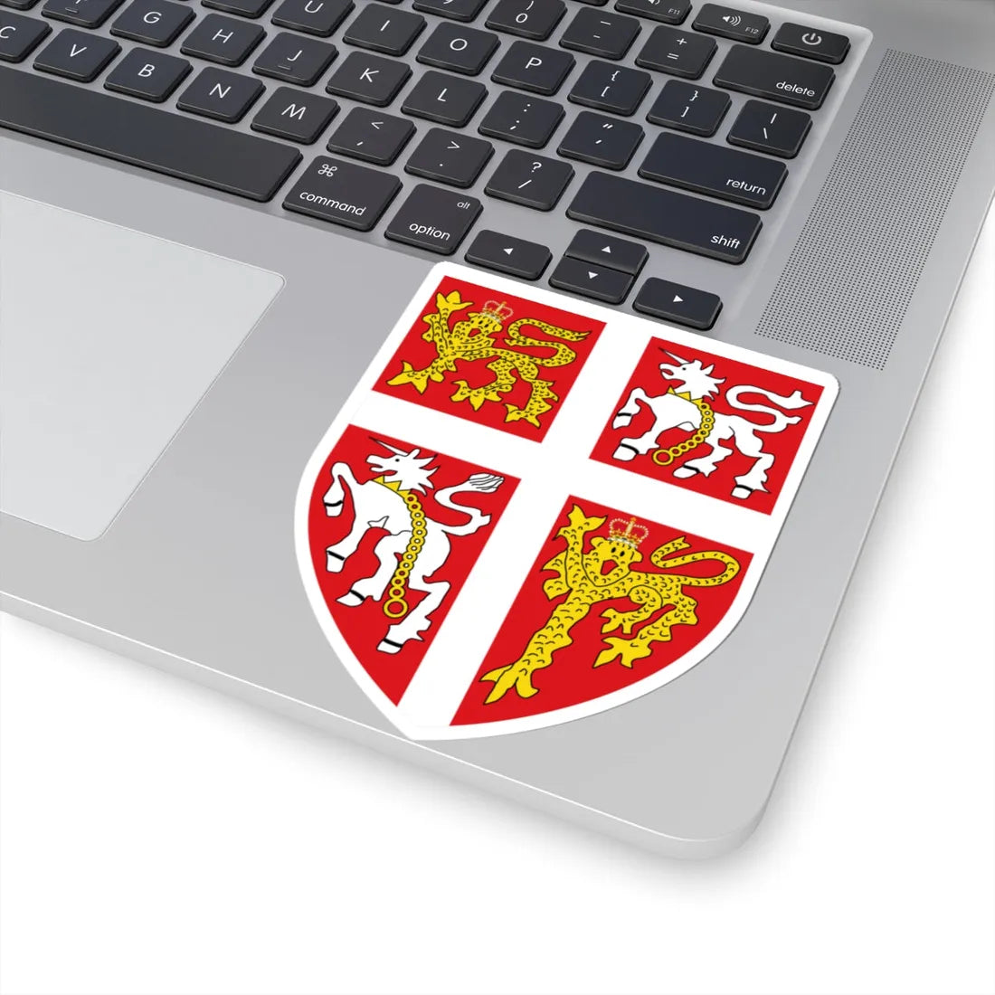 Arms of Newfoundland and Labrador (Canada) (Coat of Arms) STICKER Vinyl Kiss-Cut Decal - The Sticker Space