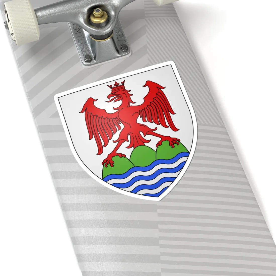 Arms of Nice (France) (Coat of Arms) STICKER Vinyl Kiss-Cut Decal - The Sticker Space