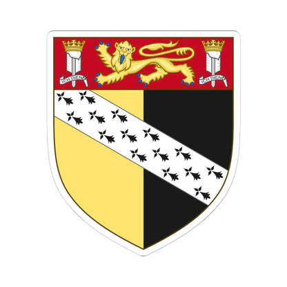 Arms of Norfolk County Council 1904 (England) (Coat of Arms) STICKER Vinyl Kiss-Cut Decal 6 Inch White - The Sticker Space
