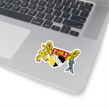 Arms of Norfolk (England) (Coat of Arms) STICKER Vinyl Kiss-Cut Decal - The Sticker Space