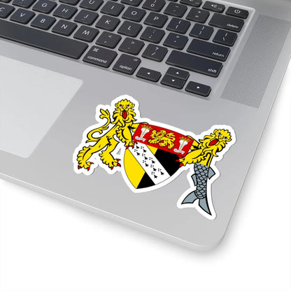 Arms of Norfolk (England) (Coat of Arms) STICKER Vinyl Kiss-Cut Decal - The Sticker Space