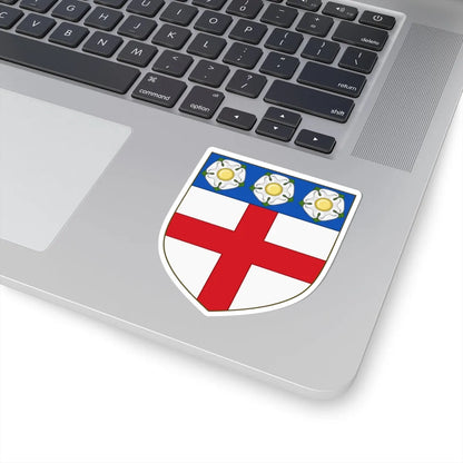 Arms of North Riding County Council (England) (Coat of Arms) STICKER Vinyl Kiss-Cut Decal - The Sticker Space