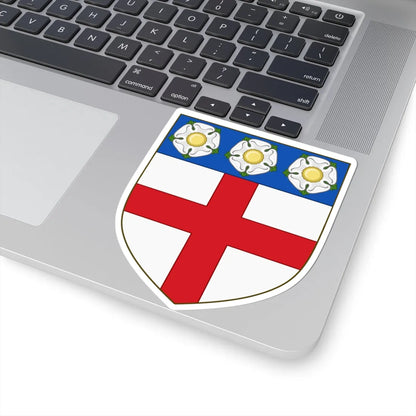 Arms of North Riding County Council (England) (Coat of Arms) STICKER Vinyl Kiss-Cut Decal - The Sticker Space