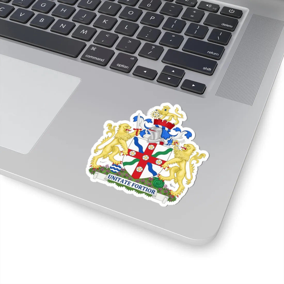 Arms of North Yorkshire County Council (England) (Coat of Arms) STICKER Vinyl Kiss-Cut Decal - The Sticker Space