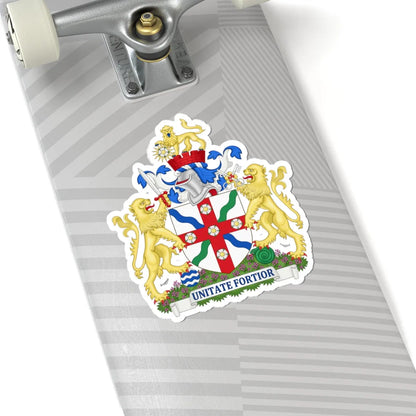 Arms of North Yorkshire County Council (England) (Coat of Arms) STICKER Vinyl Kiss-Cut Decal - The Sticker Space