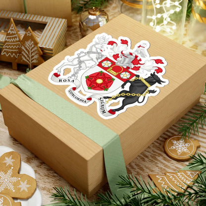 Arms of Northamptonshire County Council (England) (Coat of Arms) STICKER Vinyl Kiss-Cut Decal - The Sticker Space