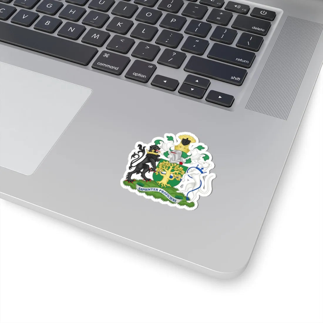 Arms of Nottinghamshire County Council (England) (Coat of Arms) STICKER Vinyl Kiss-Cut Decal - The Sticker Space