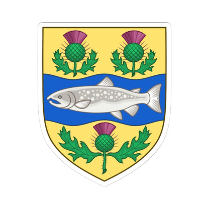 Arms of Nova Scotia 1867-1929 (Canada) (Coat of Arms) STICKER Vinyl Kiss-Cut Decal - The Sticker Space