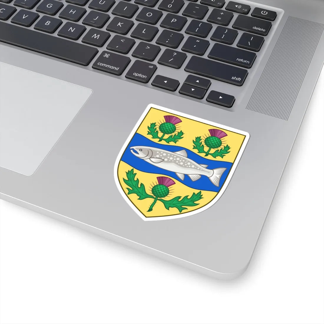 Arms of Nova Scotia 1867-1929 (Canada) (Coat of Arms) STICKER Vinyl Kiss-Cut Decal - The Sticker Space