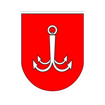 Arms of Odesa (Ukraine) (Coat of Arms) STICKER Vinyl Kiss-Cut Decal 2 Inch White - The Sticker Space