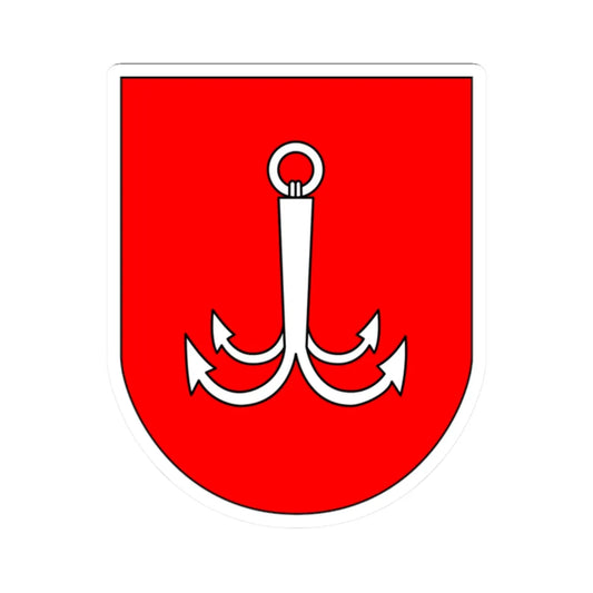 Arms of Odesa (Ukraine) (Coat of Arms) STICKER Vinyl Kiss-Cut Decal 2 Inch White - The Sticker Space