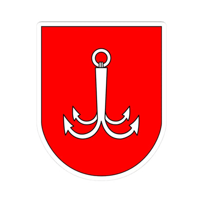 Arms of Odesa (Ukraine) (Coat of Arms) STICKER Vinyl Kiss-Cut Decal 3 Inch White - The Sticker Space