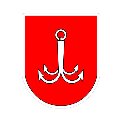 Arms of Odesa (Ukraine) (Coat of Arms) STICKER Vinyl Kiss-Cut Decal 4 Inch White - The Sticker Space