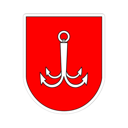 Arms of Odesa (Ukraine) (Coat of Arms) STICKER Vinyl Kiss-Cut Decal 6 Inch White - The Sticker Space