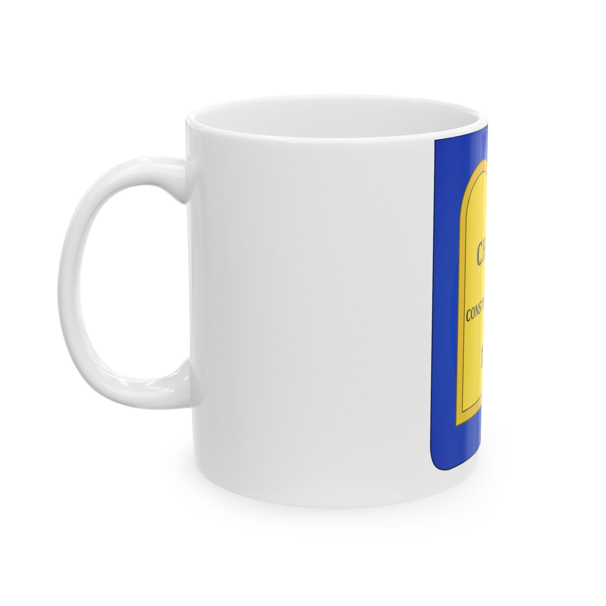 Arms of of the July Monarchy (1831-48) - White Coffee Mug-The Sticker Space