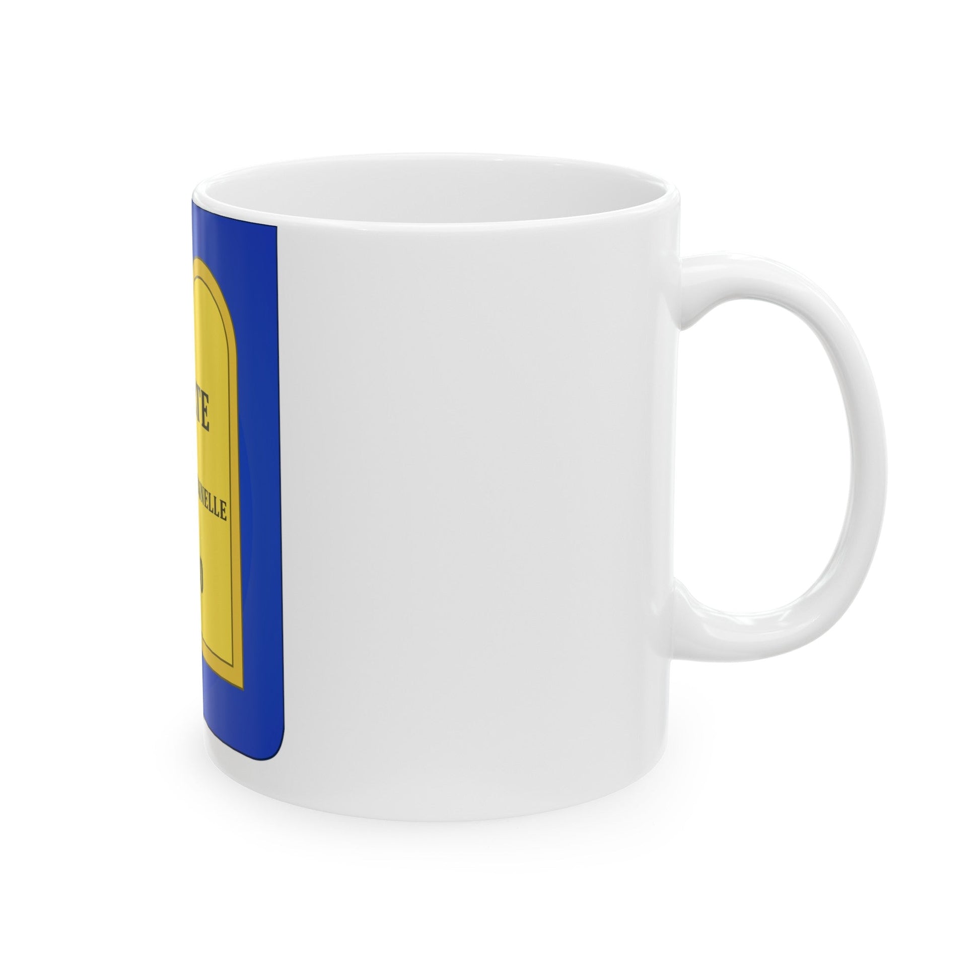 Arms of of the July Monarchy (1831-48) - White Coffee Mug-The Sticker Space