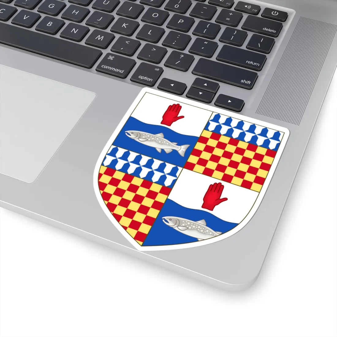 Arms of ONeill Baron ONeill (Ireland) (Coat of Arms) STICKER Vinyl Kiss-Cut Decal - The Sticker Space