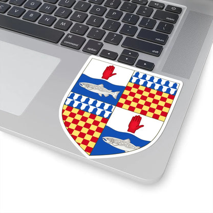 Arms of ONeill Baron ONeill (Ireland) (Coat of Arms) STICKER Vinyl Kiss-Cut Decal - The Sticker Space