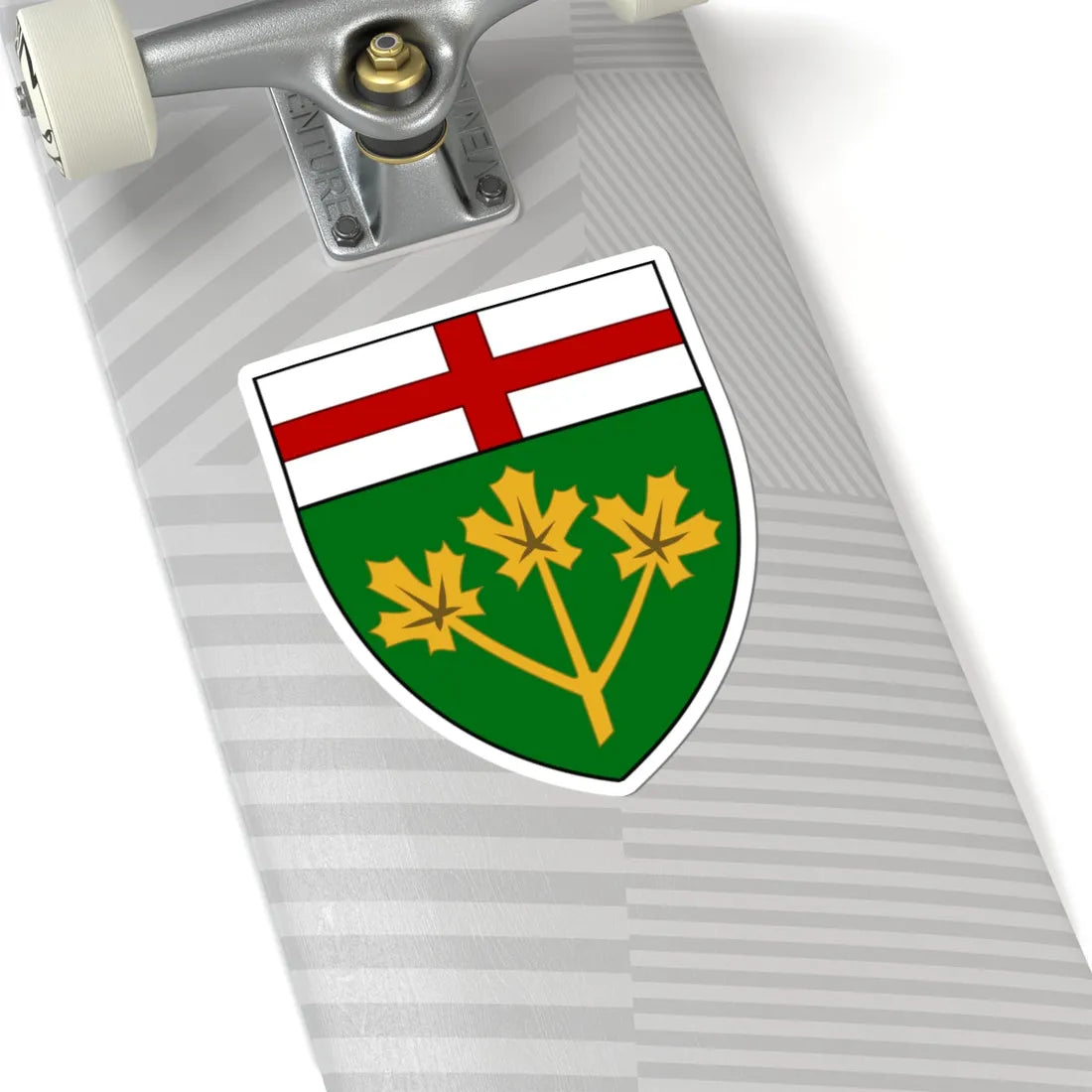 Arms of Ontario (Canada) (Coat of Arms) STICKER Vinyl Kiss-Cut Decal - The Sticker Space