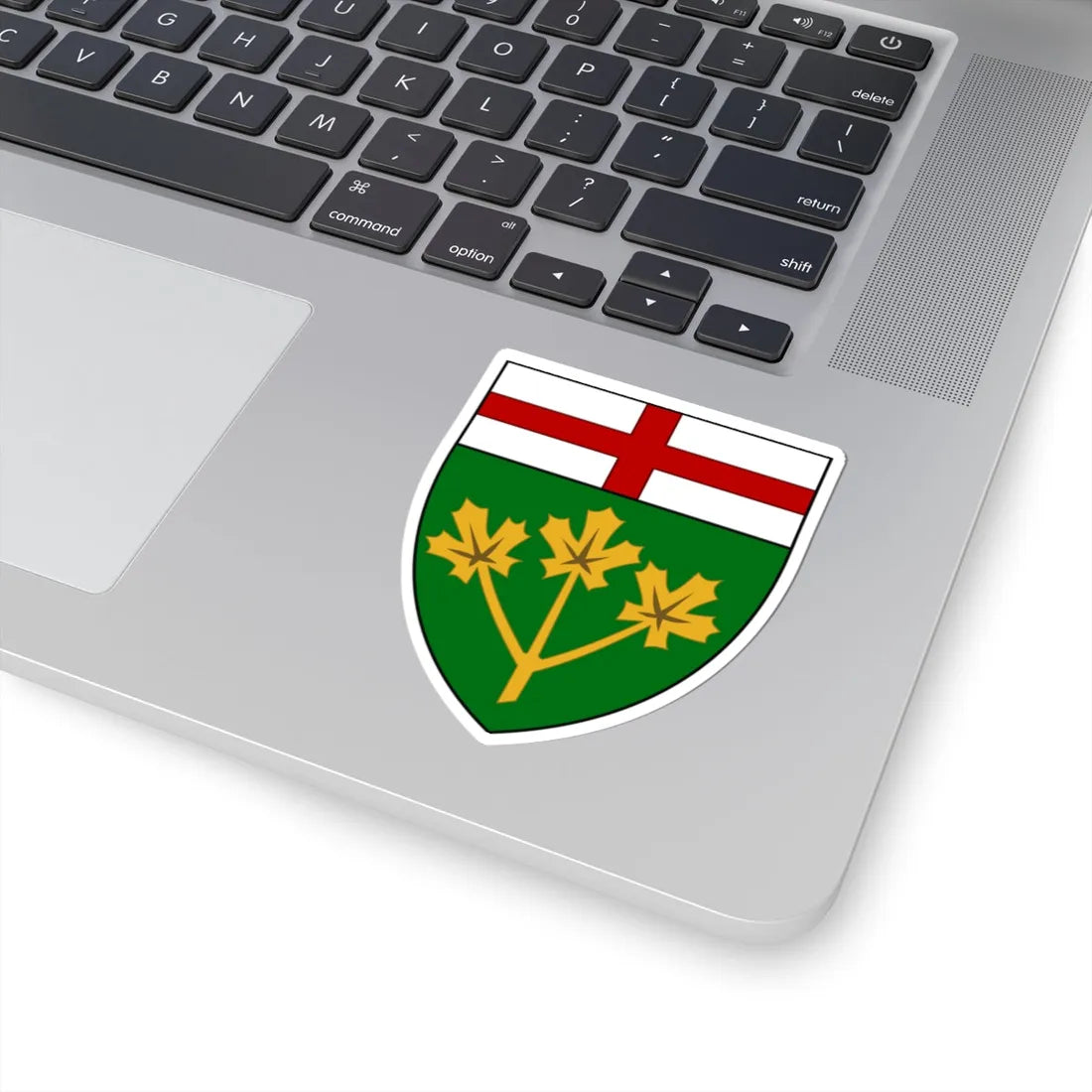 Arms of Ontario (Canada) (Coat of Arms) STICKER Vinyl Kiss-Cut Decal - The Sticker Space